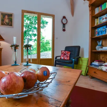 Cozy In Auvergne France With Terrace Offering Mountain Views